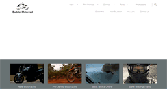 Desktop Screenshot of buddsmotorrad.com